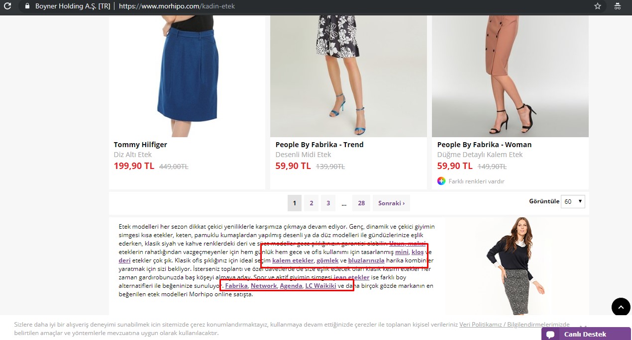 Morhipo İçerik SEO