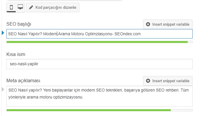 Arama Motoru Optimizasyonu